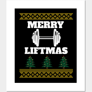 merry liftmas funny christmas gift Posters and Art